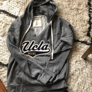 Grey UCLA hooded sweatshirt